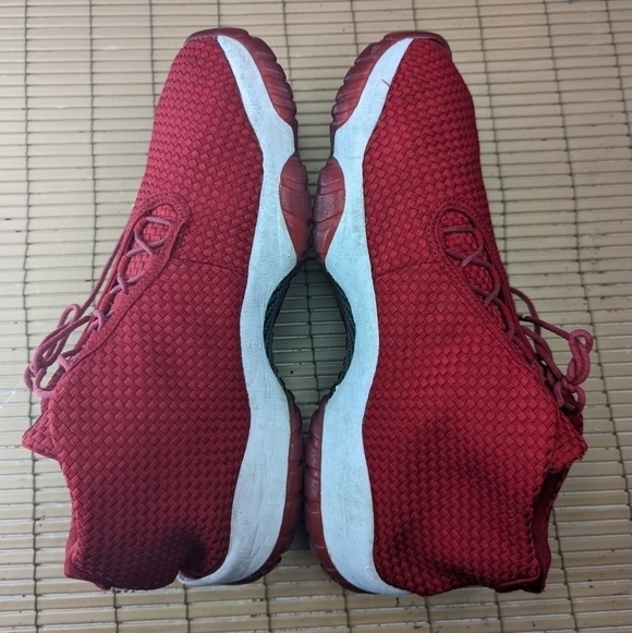 NIKE AIR JORDAN FUTURE XI 11 GYM RED WHITE GOLD Men’s Size 14 656503-601 2014. G
